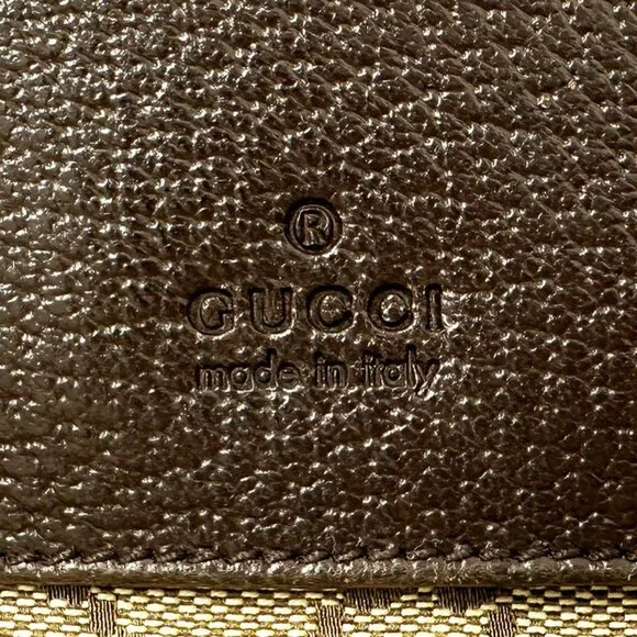 Gucci Bag Body Bag Waist Bag GG Canvas Beige Brown 28566 Fashionable - Picture 6 of 14